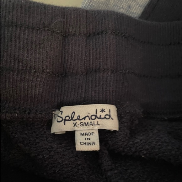 Splendid Ryder Active Wide Leg Stripe Sweatpants XS - Picture 4 of 5